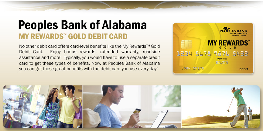 My Rewards™ Gold Debit Card